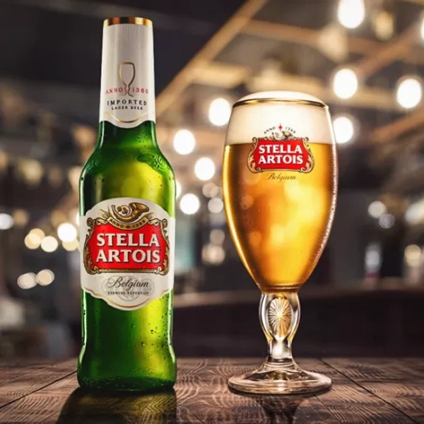 Stella Artois cerveza botella descartable 330ml ec ecuador freesoulmarket
